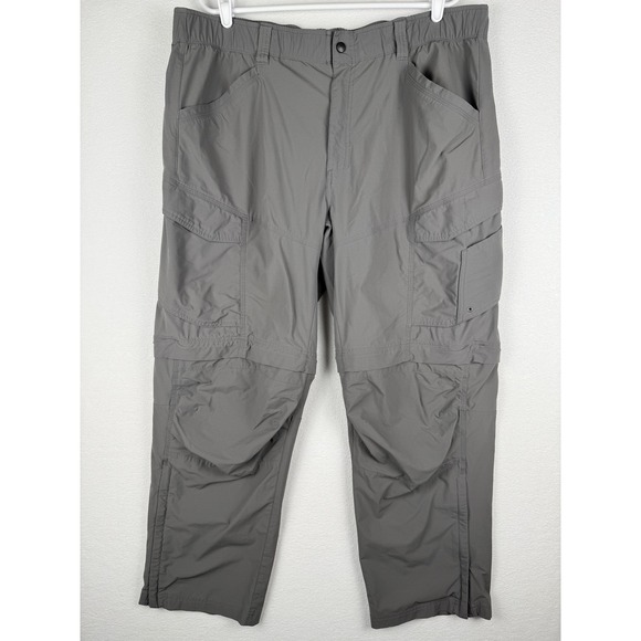 Scheels Outfitters Other - Scheels Convertible Cargo Pants Mens XL Nylon Zip‎ Off Articulated Knee Hiking